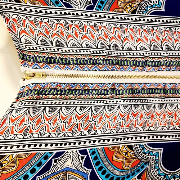 ARTISAN NY Women's Colorful Sleeveless Slim Fit  Patterned Dress Size 6 - Picture 5 of 8